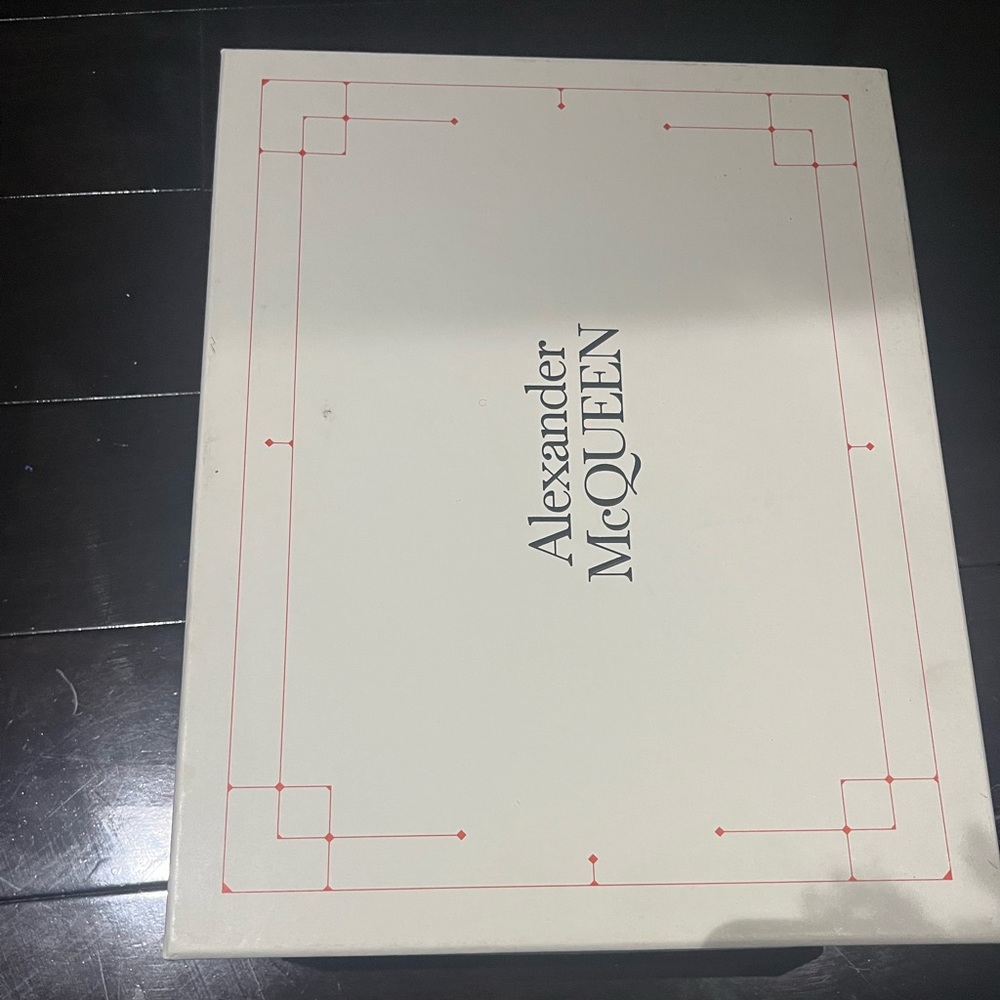Alexander McQueen men's shoe box size 10